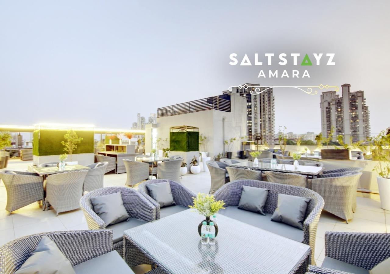 Saltstayz Premier - Galleria Market Road & Sector 27 古尔冈 外观 照片